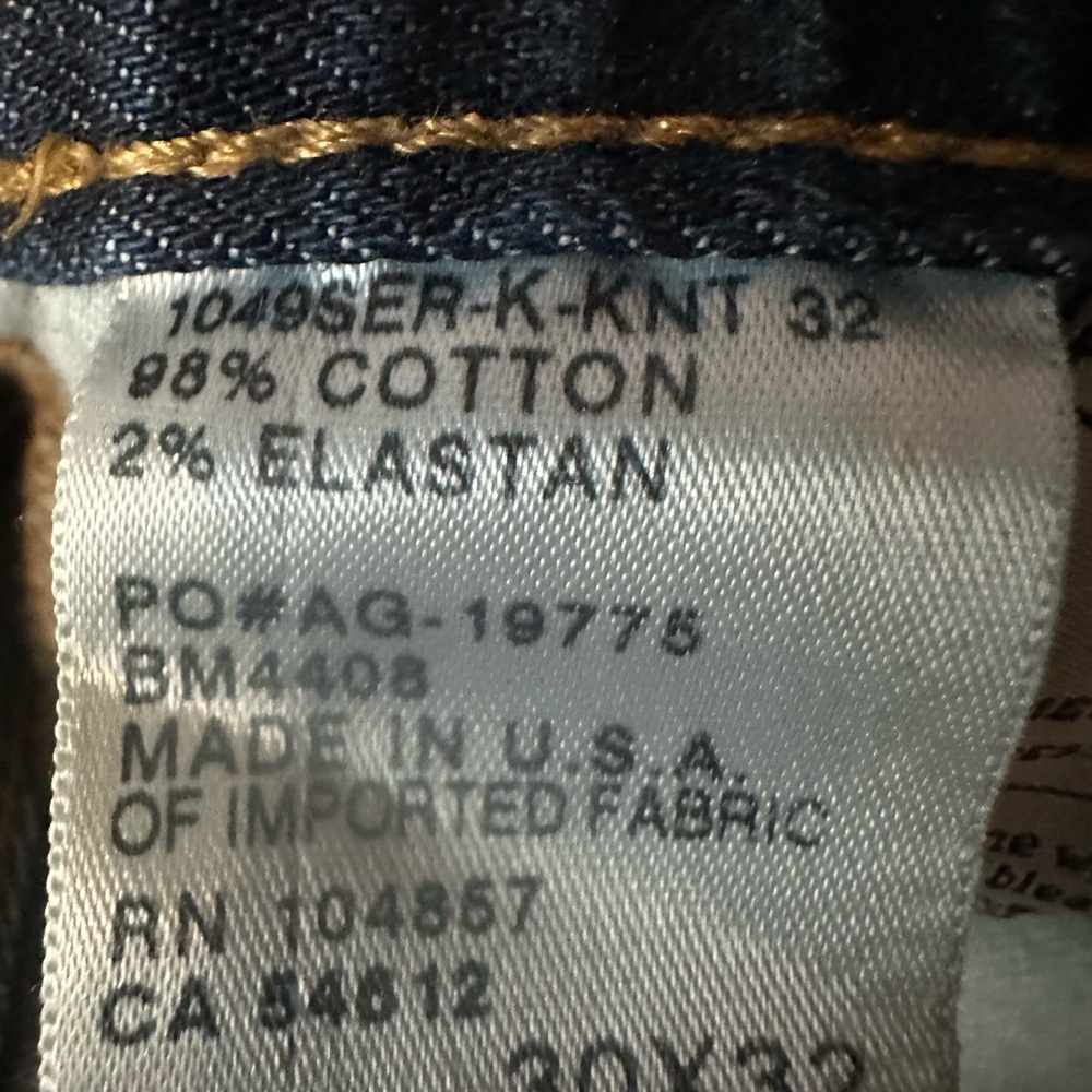 AG Adriano Goldschmeid boot cut jeans. Size 30.‎ - Picture 15 of 16